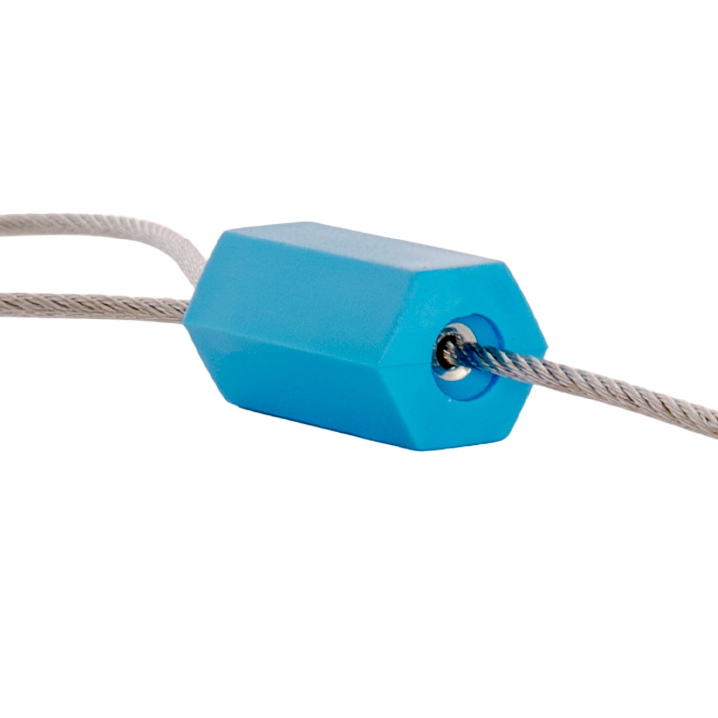Sellos de Seguridad Hexagonales Cable de Acero 30cm