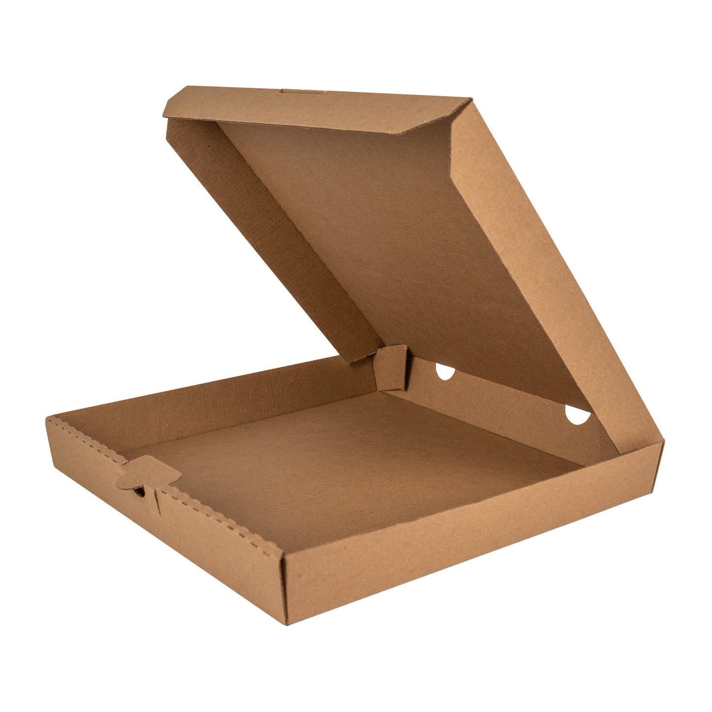 Caja para pizza de 12" Color Café 30x30x4cm 50 piezas