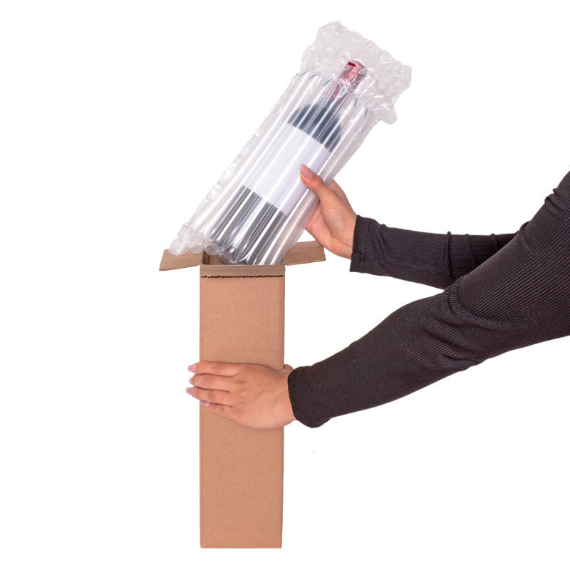 Kit Bolsa Inflable para Vino + Cajas de cartón