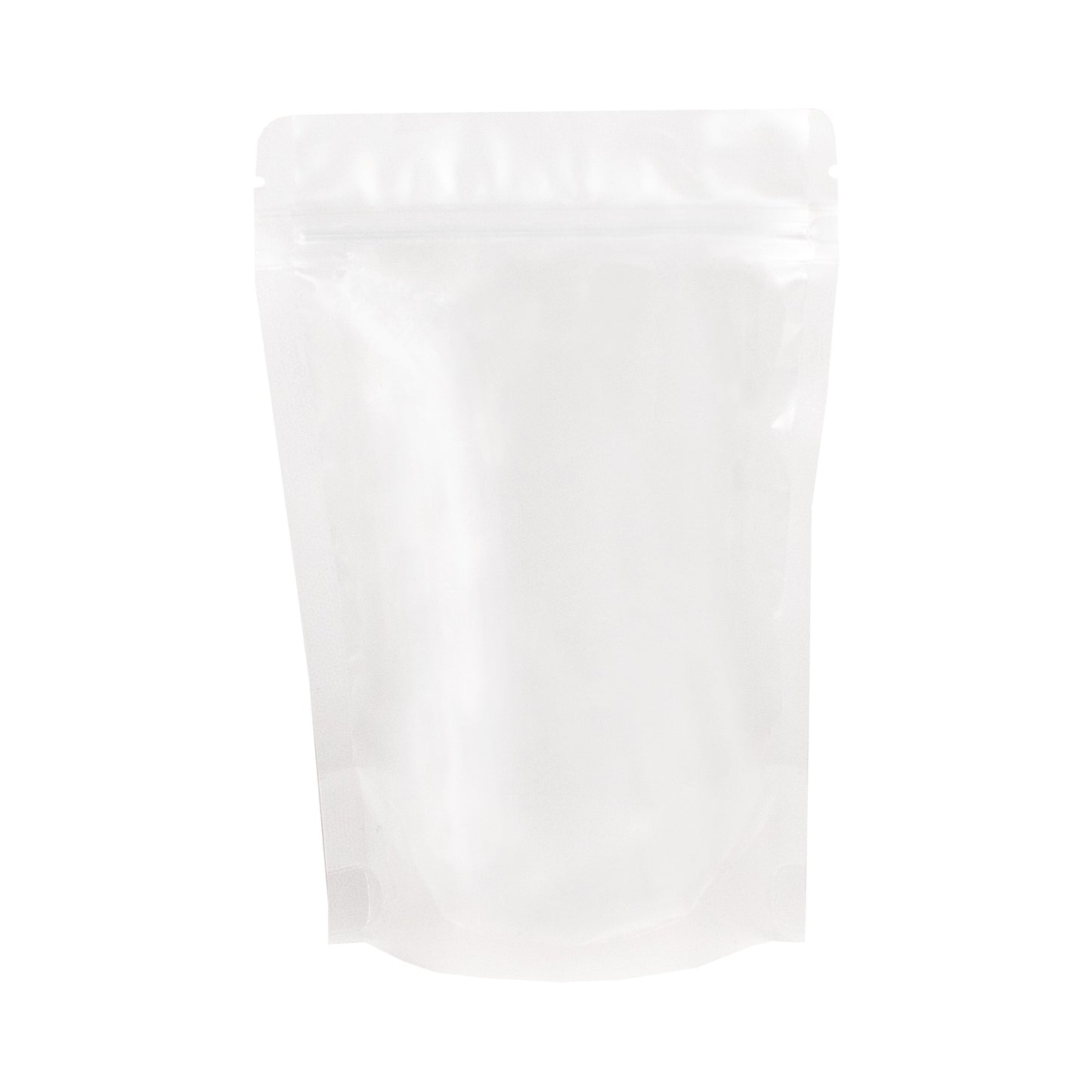 Bolsa Stand Up Pouch Transparente Mate con Zipper