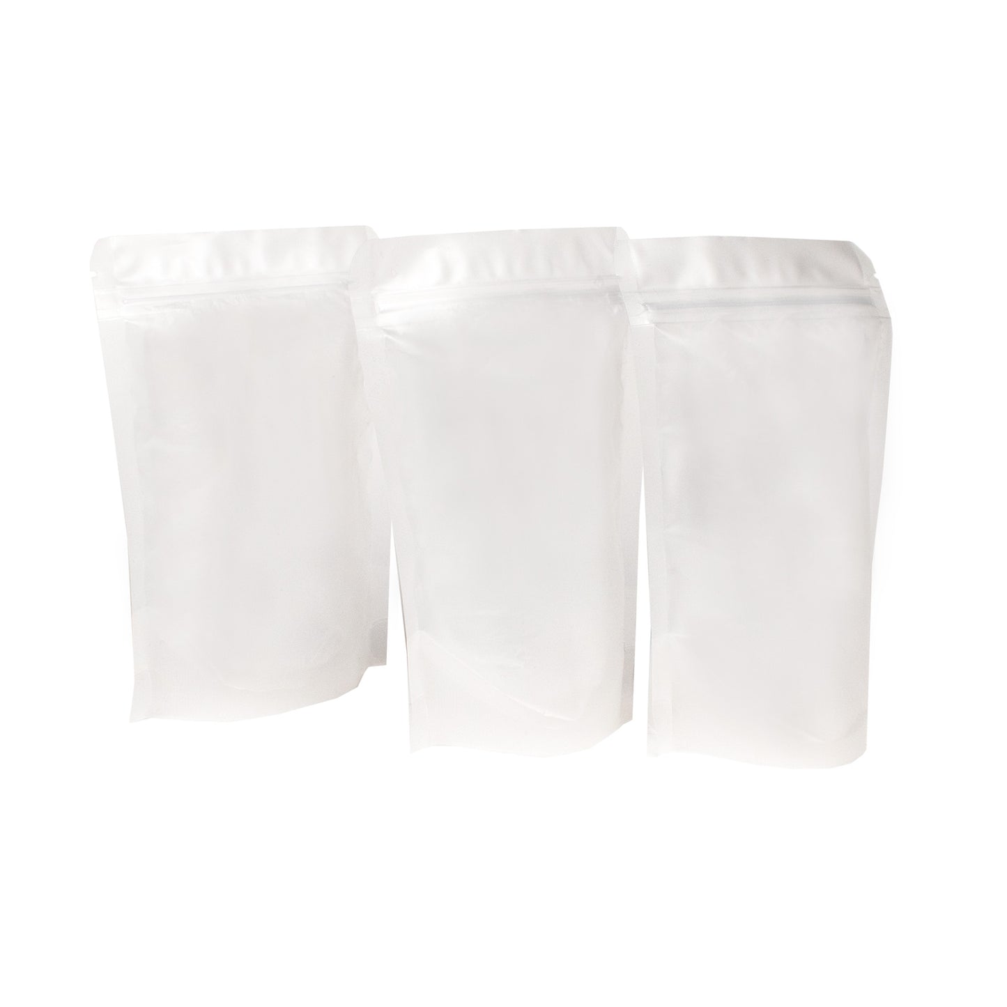 Bolsa Stand Up Pouch Transparente Mate con Zipper