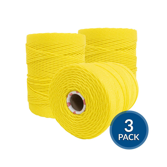 Cable de Polipropileno de 4 mm con 4 Puntas amarillo