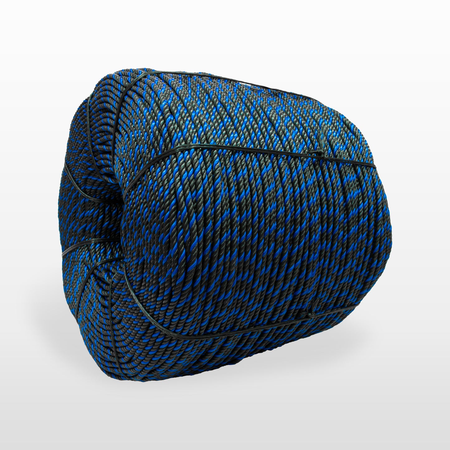 Cable de Polipropileno UV 11 mm 4 puntas Negro/Azul