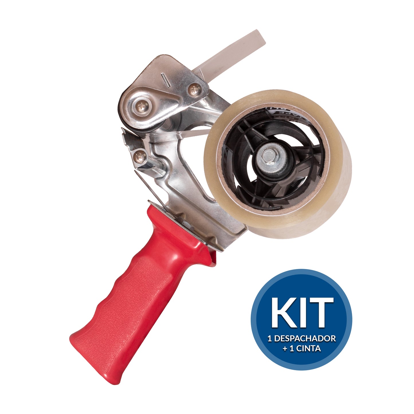 Kit Despachador más rollo de cinta adhesiva 48mm x 150 mts