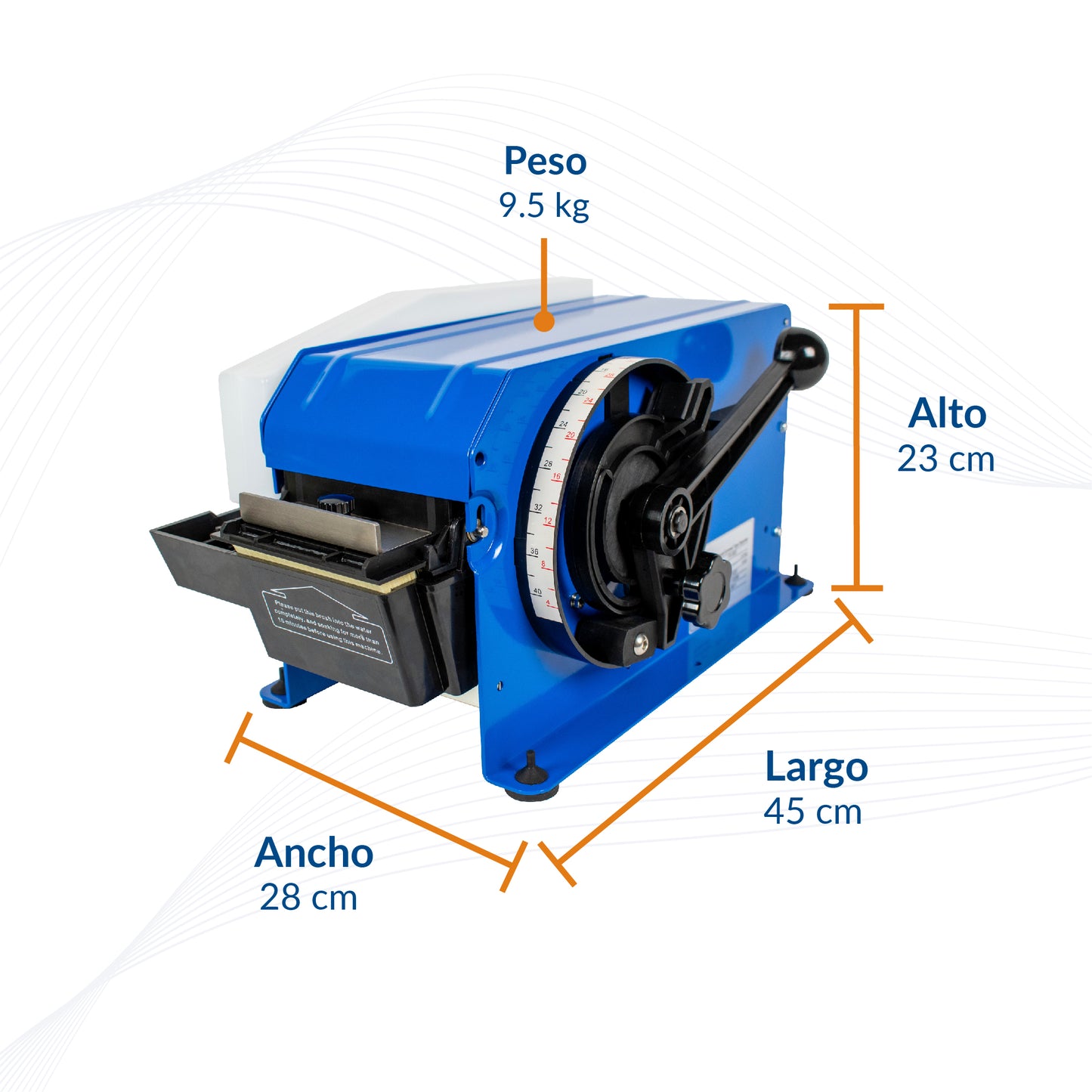 Dispensador de cinta de papel manual FX-800