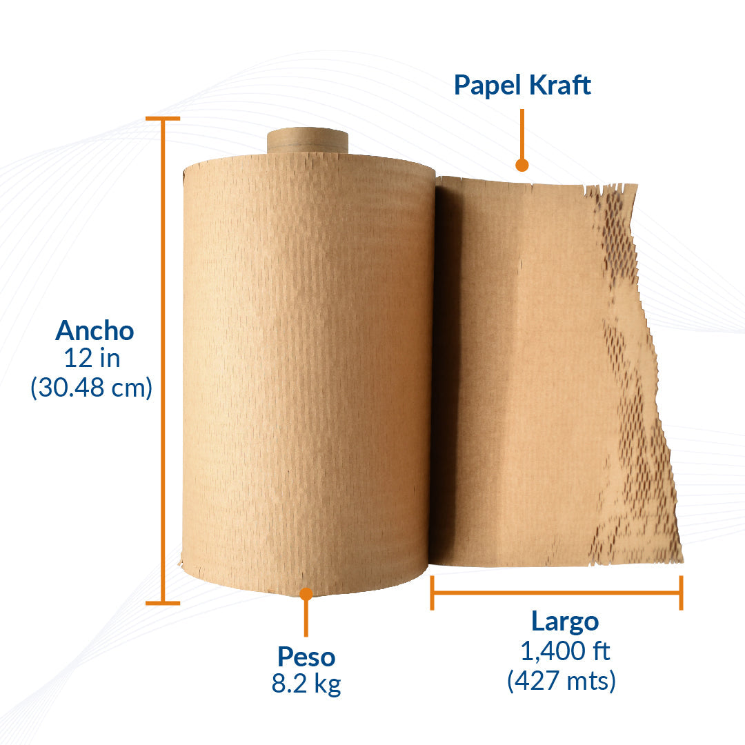 Kit Papel Protector para envolver y despachador