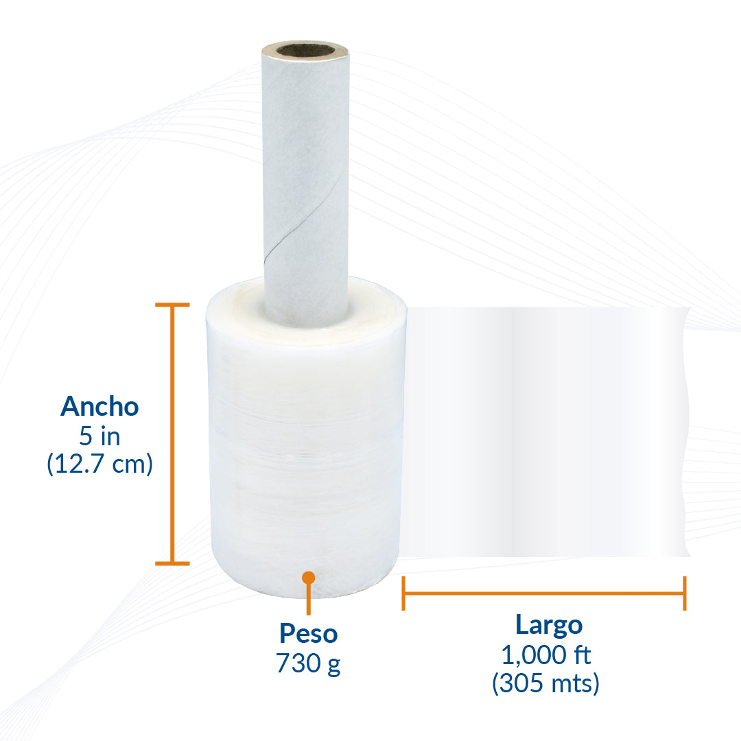 Packsys Mini Rollos de Película Stretch con aplicador