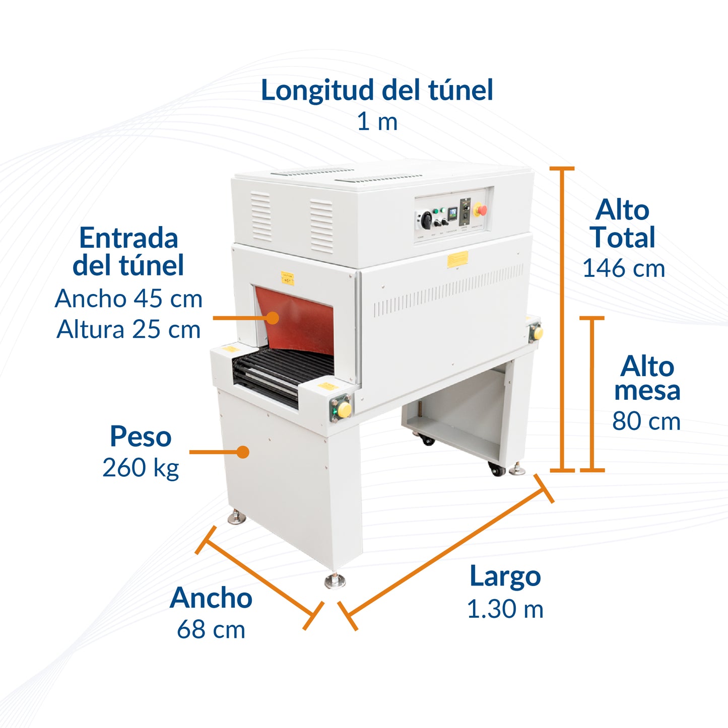 Túnel de encogimiento SM4525