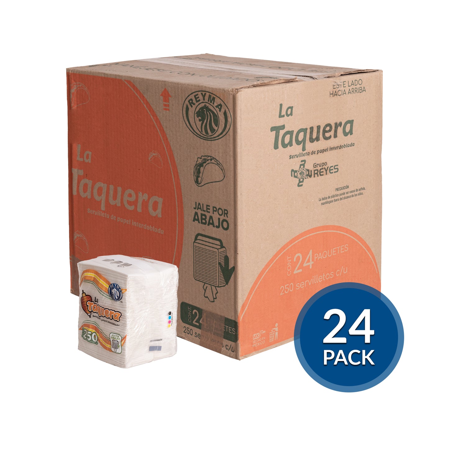 Servilleta de Papel Interdoblada "La Taquera"