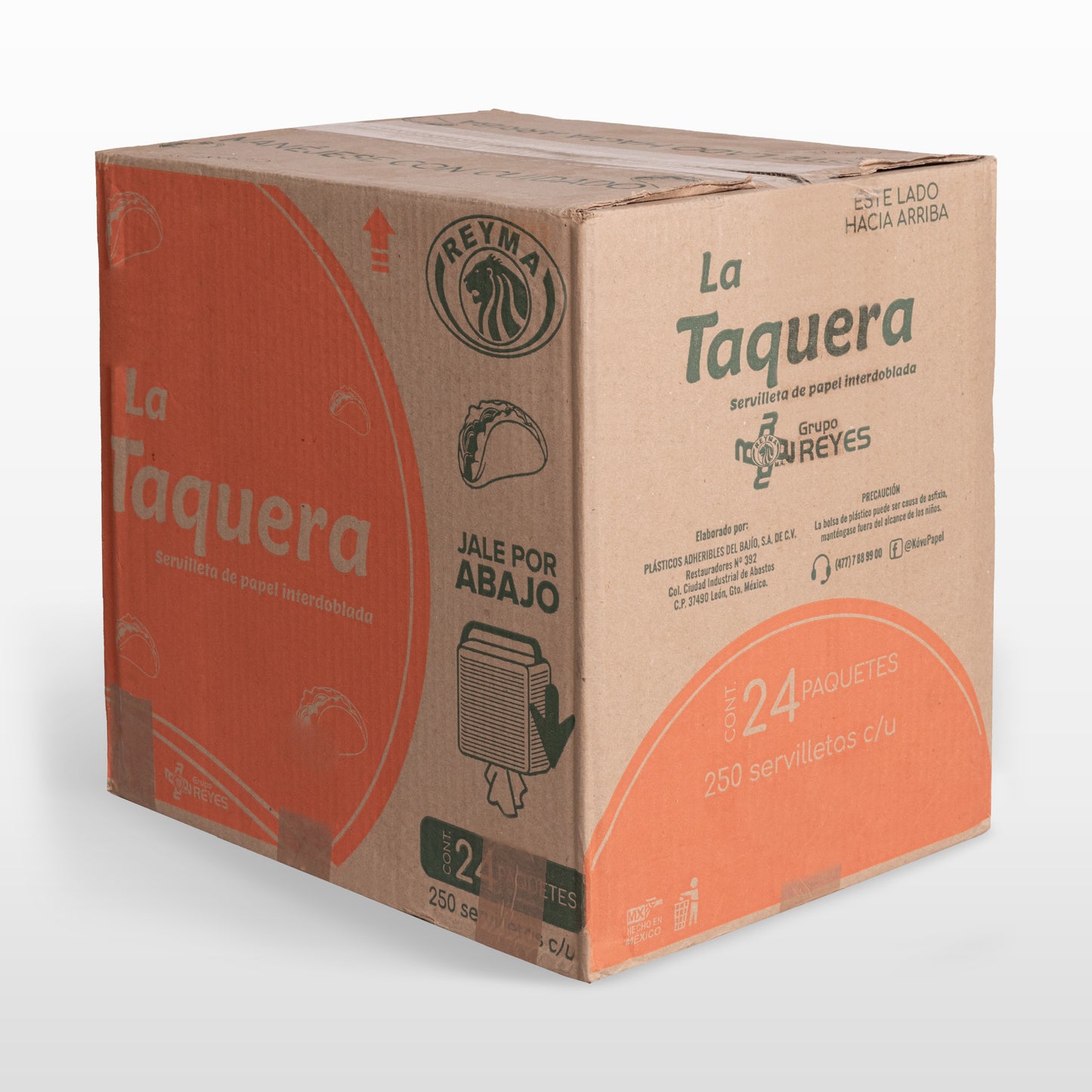 Servilleta de Papel Interdoblada "La Taquera"