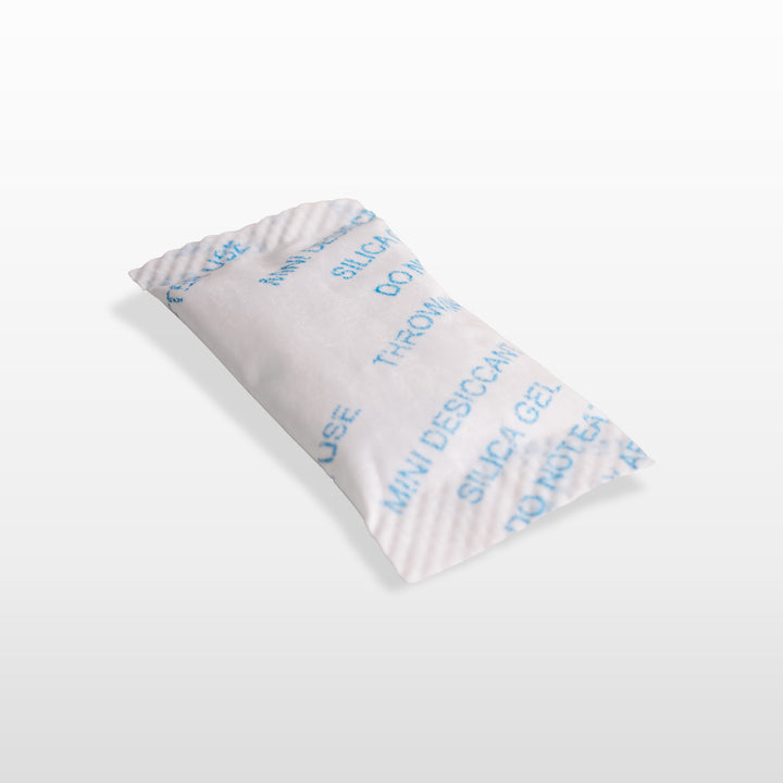 Sobre blanco de silica gel