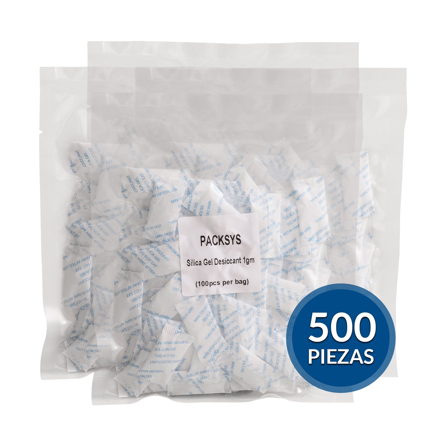 Sobres Silica Gel Sachets de 1 gramo