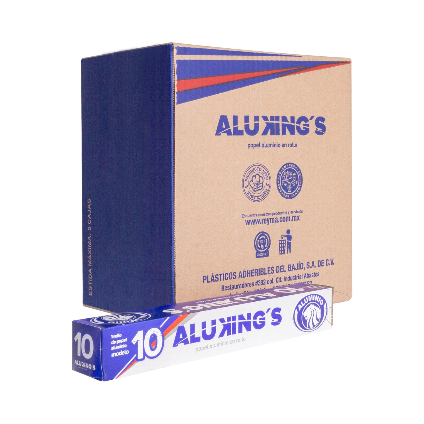 Rollo de Papel Aluminio ALUKING´S 10 Reyma