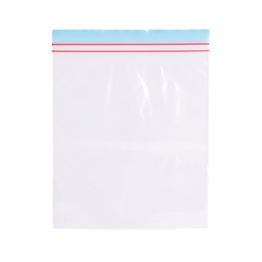 Bolsa resellable 17.7 x 20.3 azul