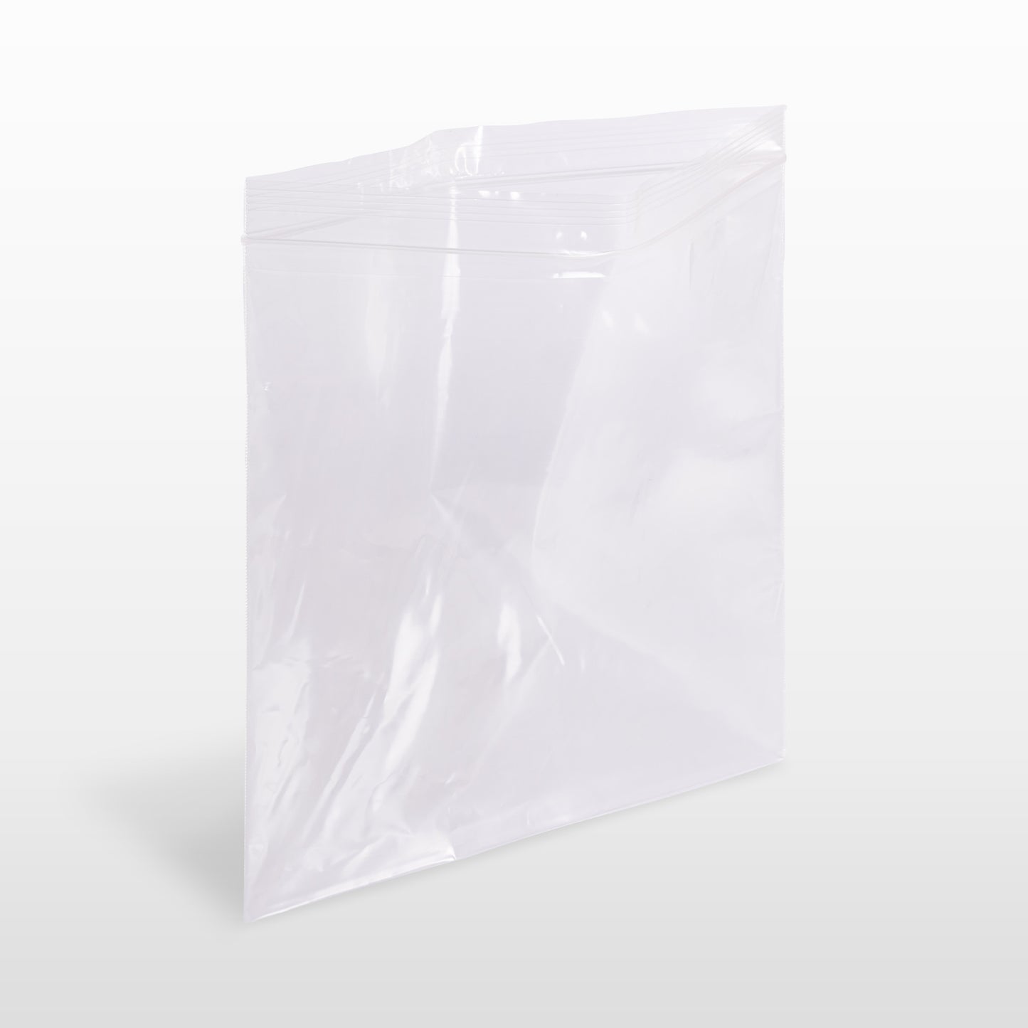 Bolsa resellable 20.3 x 20.3 transparente