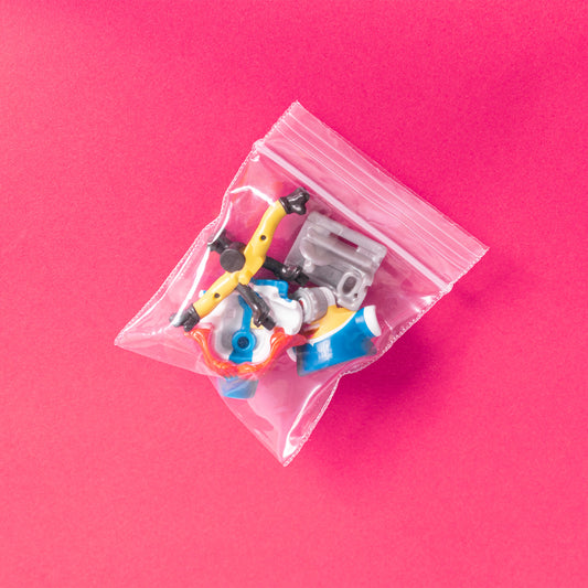 Bolsa resellable 5 x 5 transparente