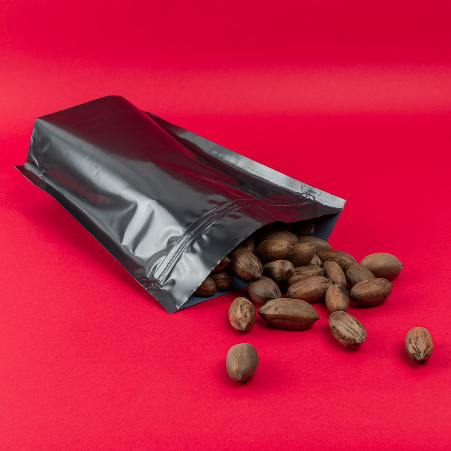 Bolsa Stand Up Pouch Cierre Negro Mate 500 gr