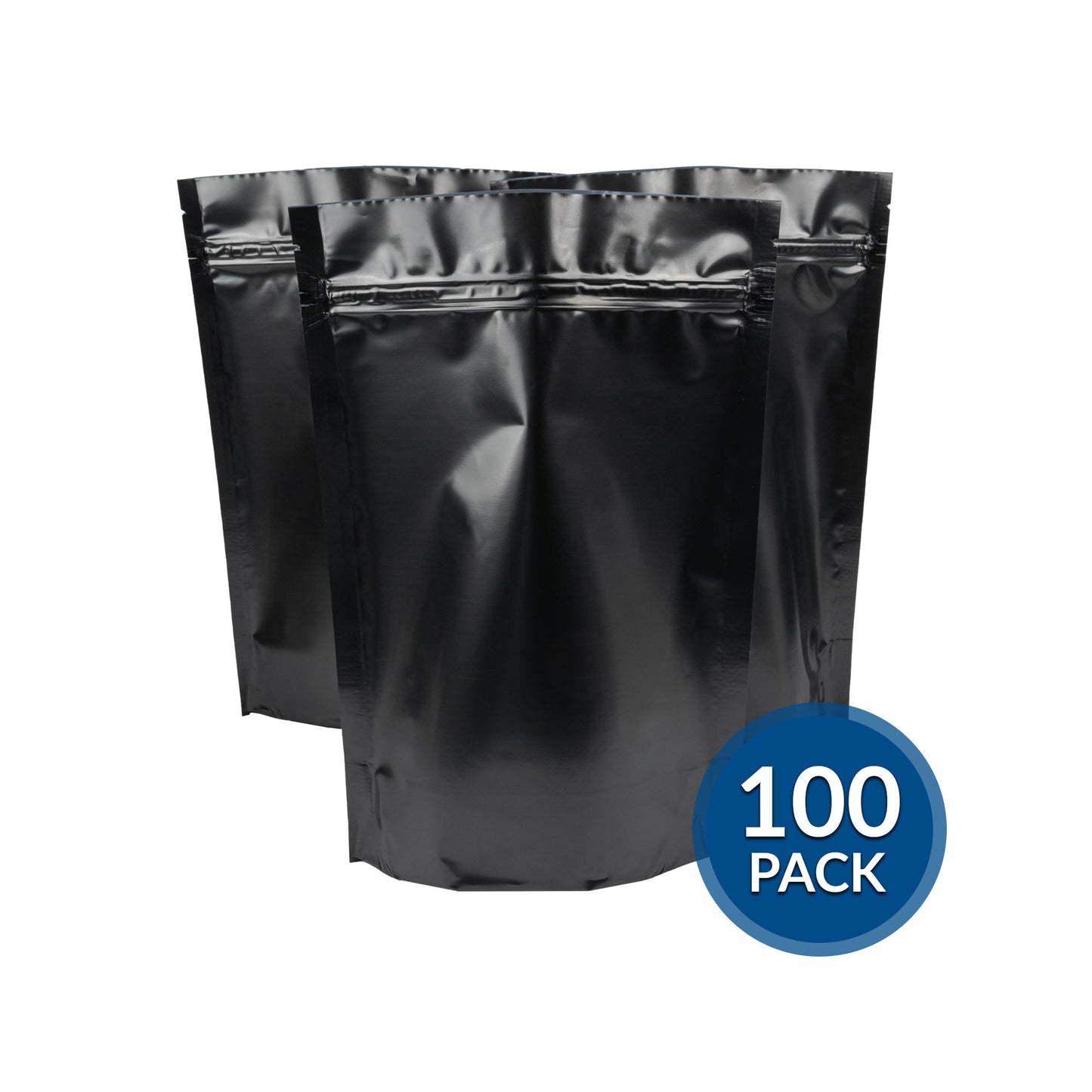 Bolsa Stand Up Pouch Cierre Negro Mate 500 gr