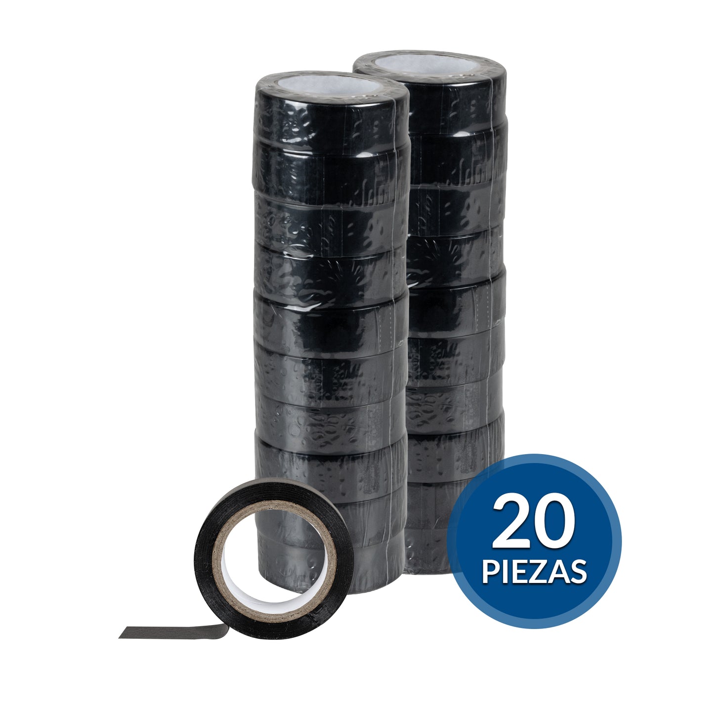 Cinta de aislar 19 mm x 8 mts