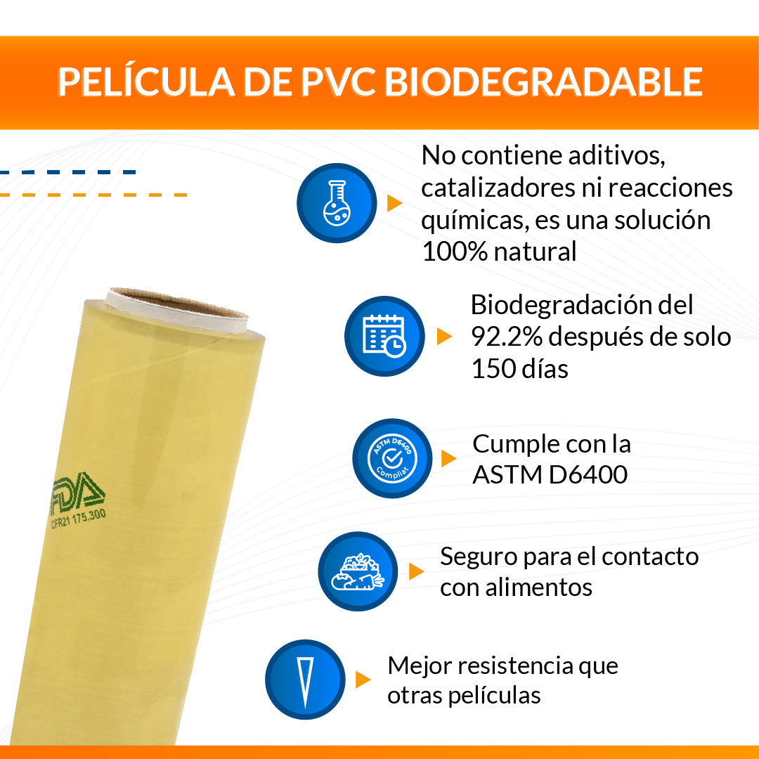 Película PVC Biodegradable