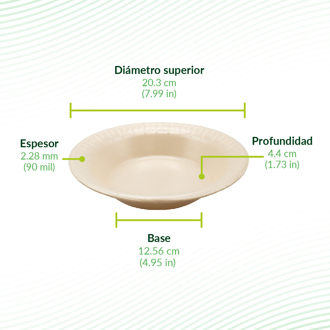 Plato térmico bio PH8 Reyma