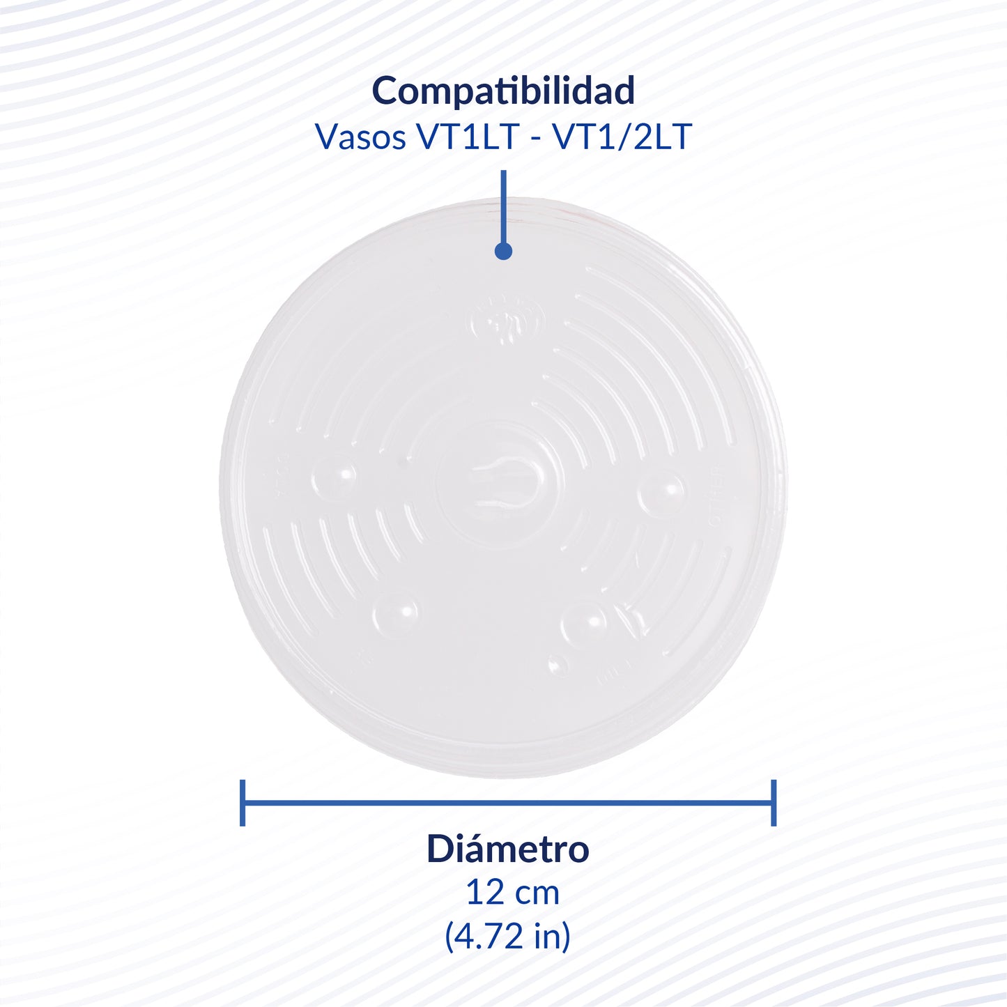 Tapa ranurada p/vaso térmico 1LT y 1/2lt