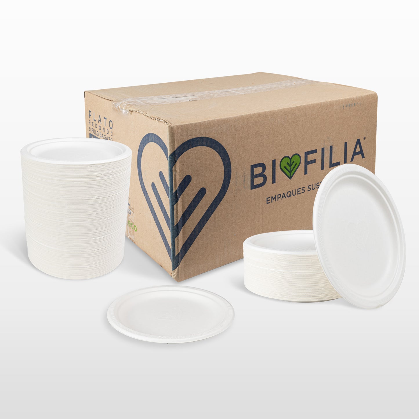 Plato bagazo 90 mm liso