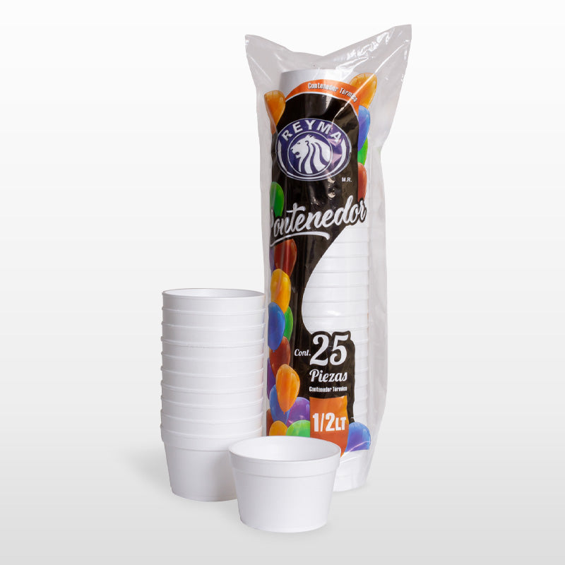 Reyma® Vaso Térmico Desechable 1/2 litro