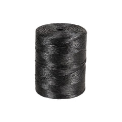 Bola de rafia soplada negra.