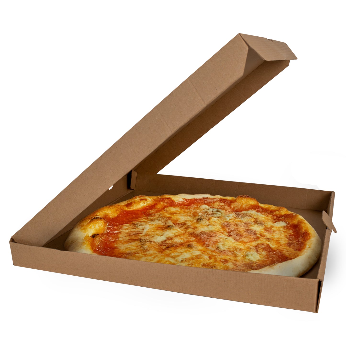 Caja para pizza de 12" (mediana) 30x30x4cm 50 piezas