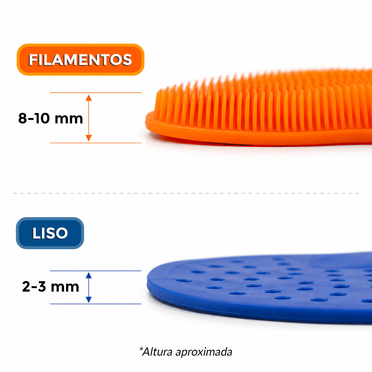 Tapete Filamento Antisalpicaduras para Mingitorio - 10 piezas (Limón o Mango)