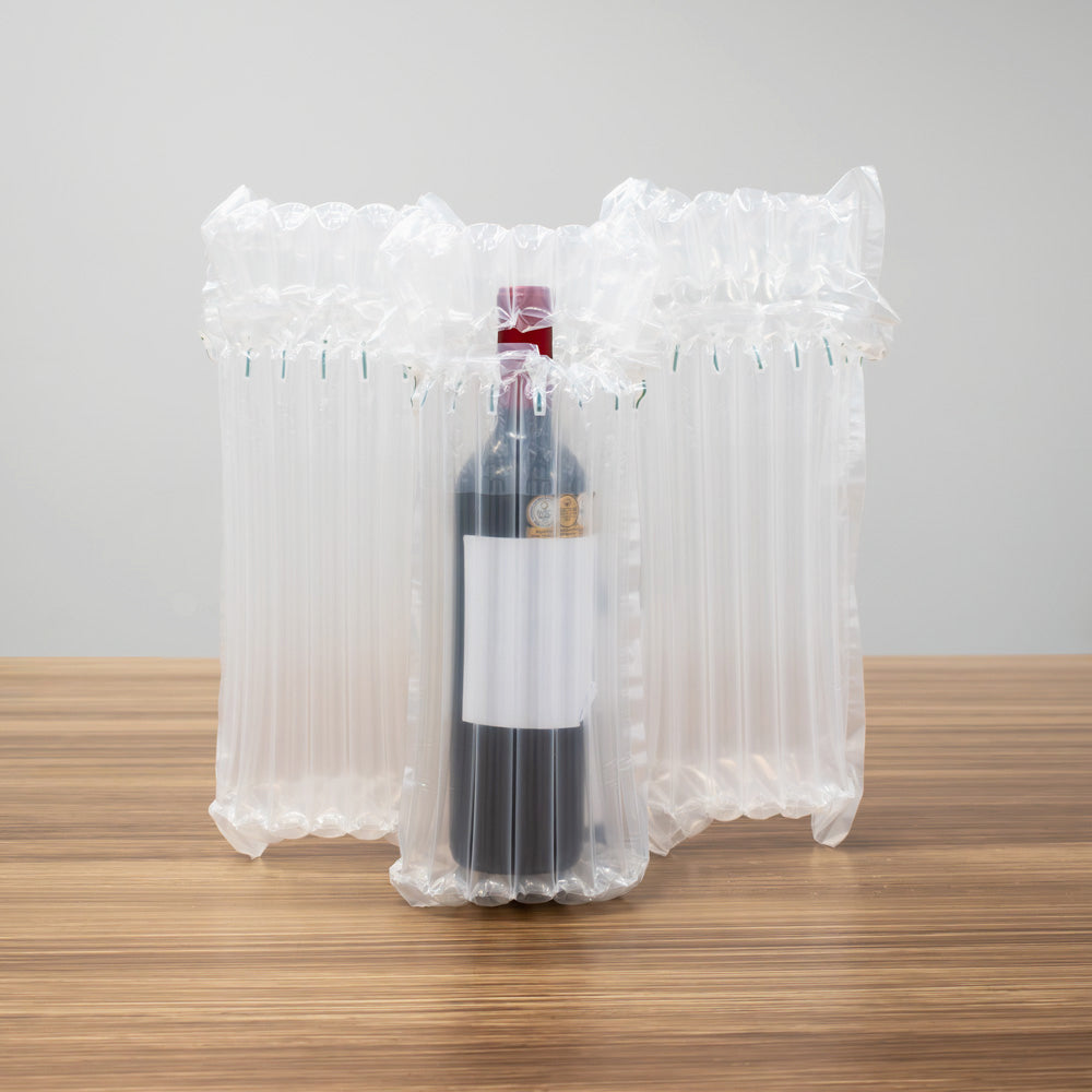 Bolsas inflables para botellas de vino de 750 ml