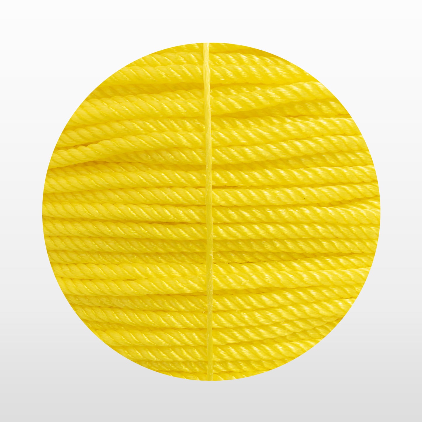 Cable de Polipropileno de 6 mm con 4 Puntas amarillo