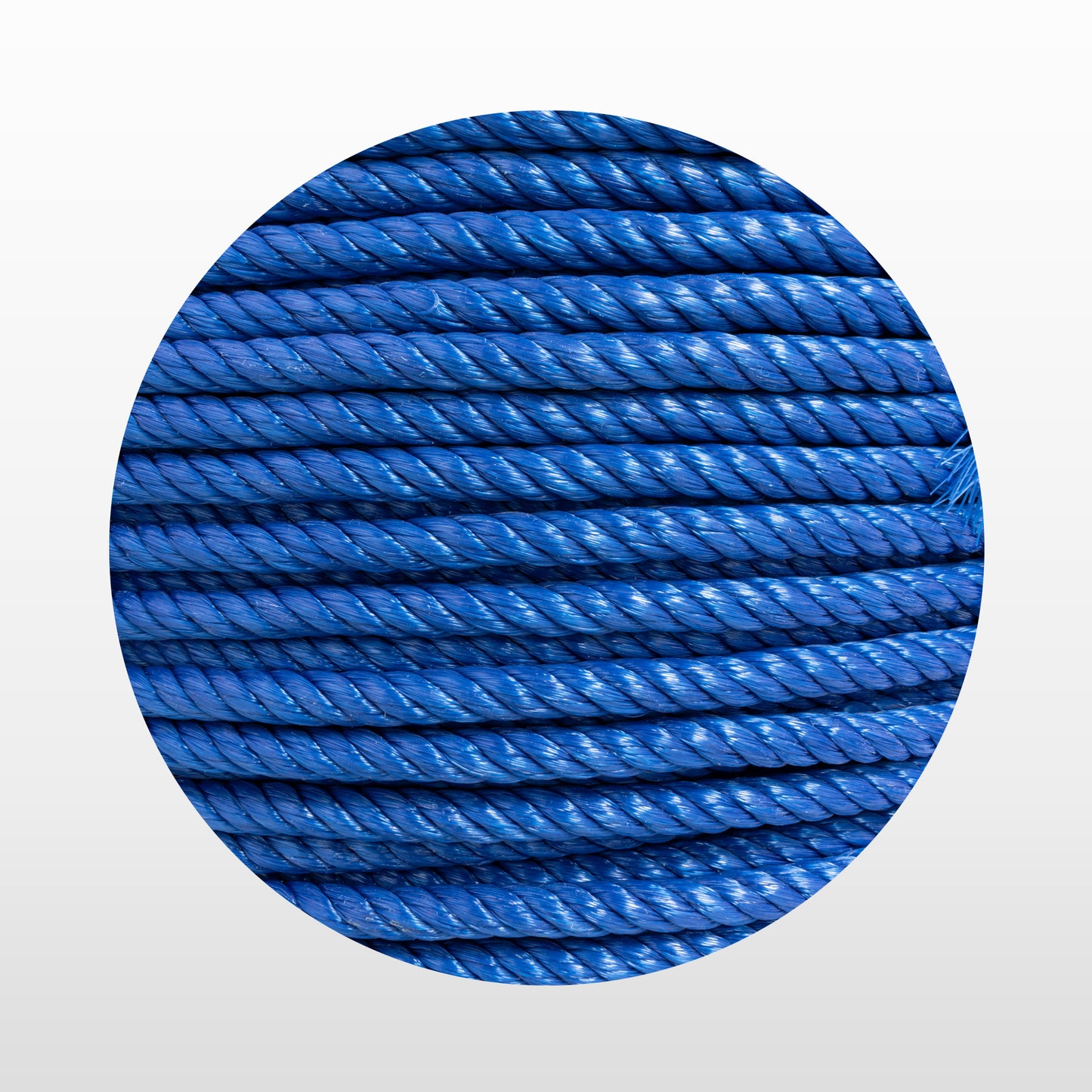 Cable de Polipropileno de 11 mm con 4 Puntas azul