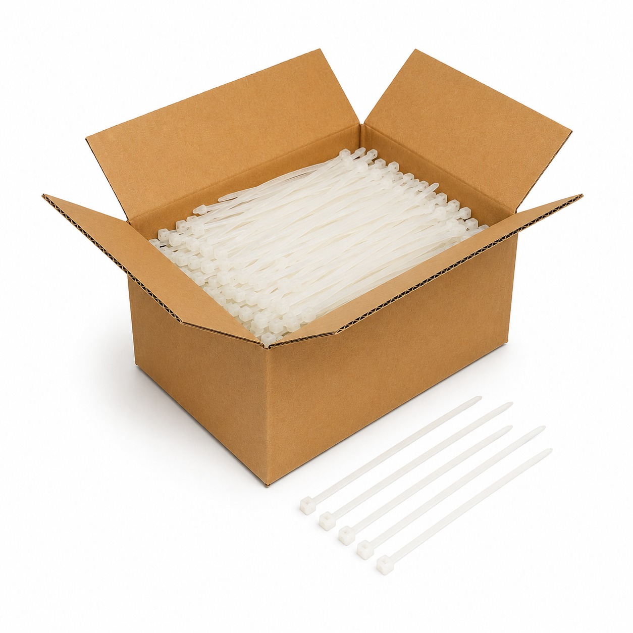 Caja de Cinchos de Nylon Industriales PA66 Alta Resistencia | Packsys
