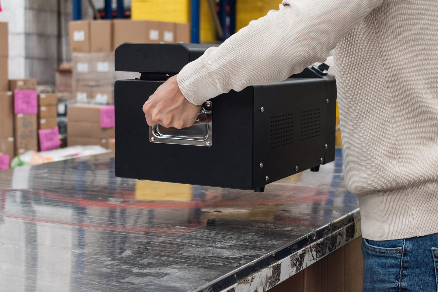 Trituradora de cajas de cartón Netbox – Packsys
