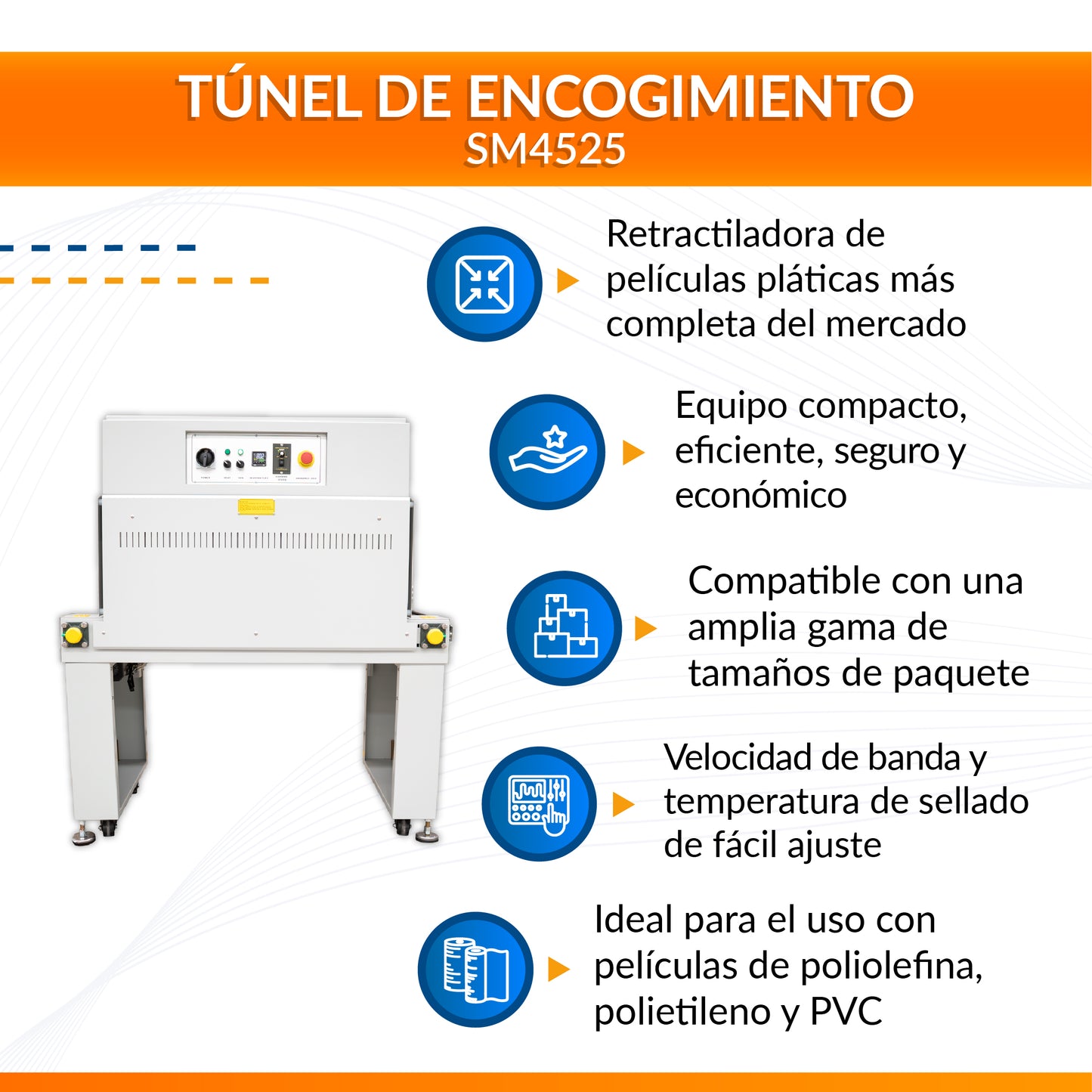 Túnel de encogimiento SM4525