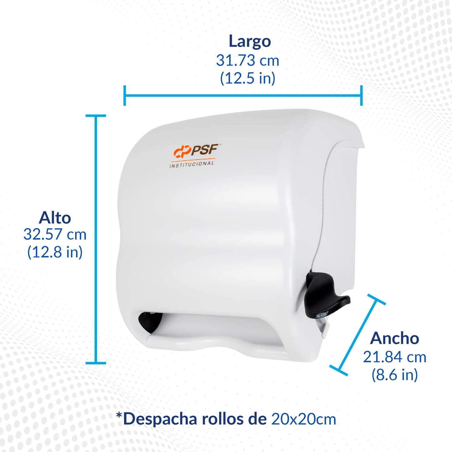 Despachador de Toalla en Rollo PSF con Palanca