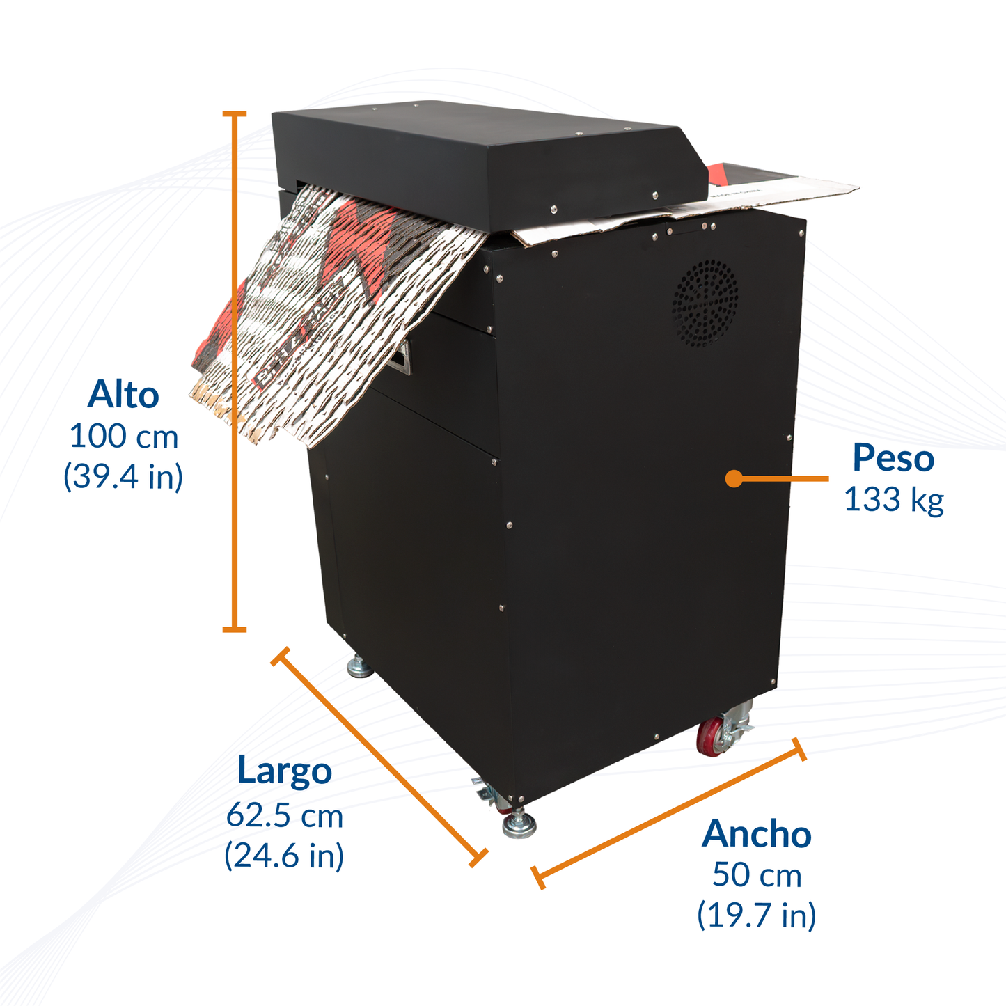 Trituradora de cajas de cartón Netbox Pro