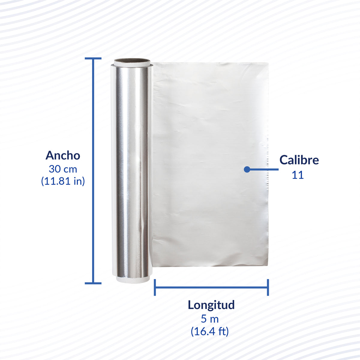 Rollo de Papel Aluminio ALUKING´S 10 Reyma – Packsys