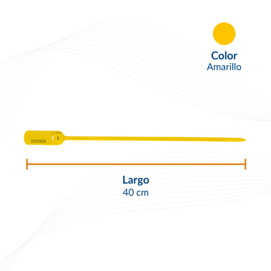 Sello de Seguridad tipo Cinturón de 400mm
