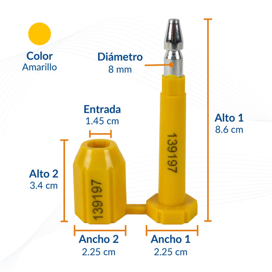 Sellos de Seguridad de Perno
