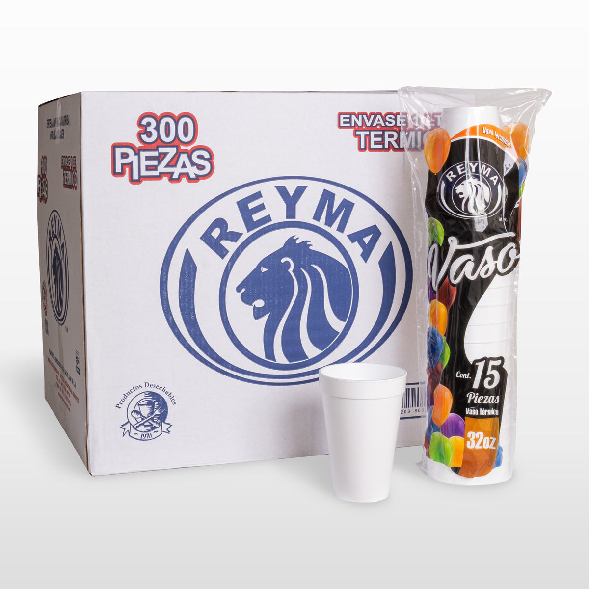 Reyma® Vaso Térmico Desechable 1 litro – Packsys