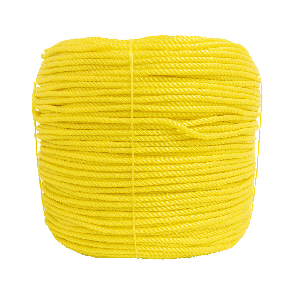 Cable de Polipropileno de 10 mm con 4 puntas amarillo