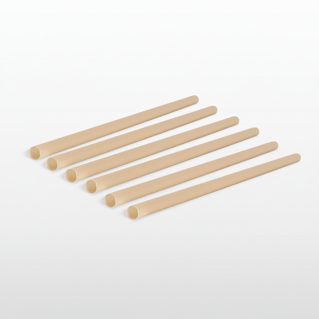 Popote Green Fantasy de plástico biodegradable resistente