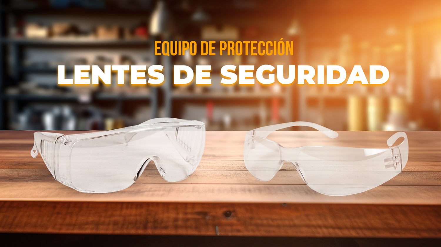 equipo industrial lentes de seguridad 