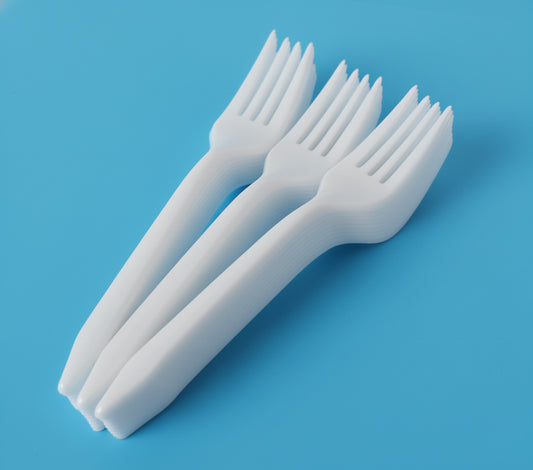 Tenedor Grande Fantasy – Color Blanco (1000 piezas)