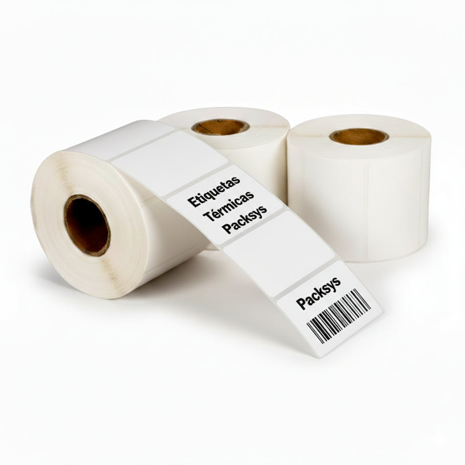 Etiqueta térmica de 5 x 3 cm (rollo con 800 etiquetas)