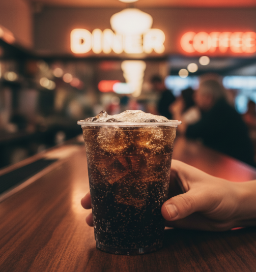 Vaso Fantasy Desechable Transparente #12 – Caja con 1000 piezas