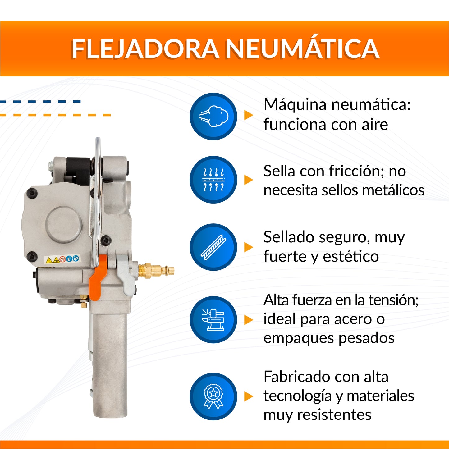 Flejadora Neumatica